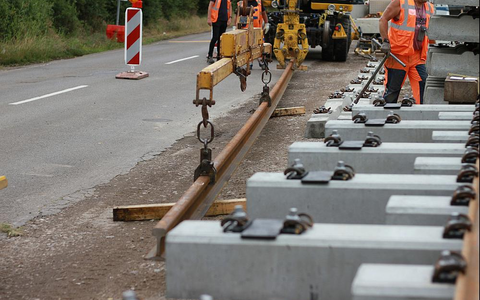 Bauarbeiten an einer Bahnstrecke (Archiv) - Foto: über dts Nachrichtenagentur