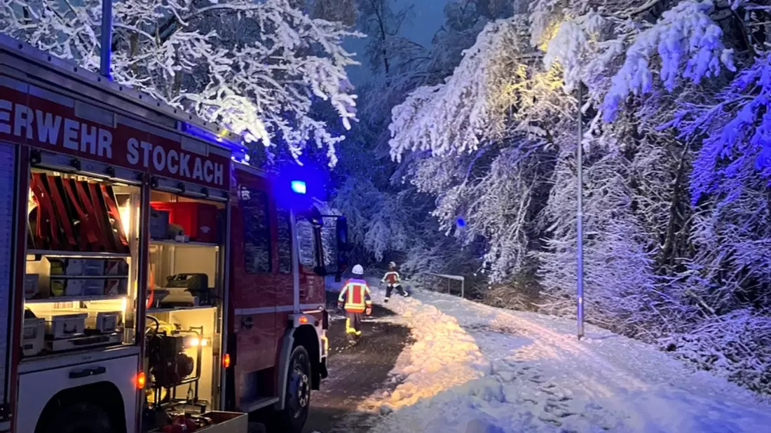FW Stockach: Wetterbedingte Einsätze für die Feuerwehr Stockach - Bild: presseportal.de