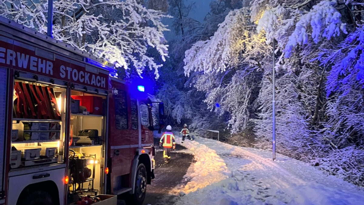 FW Stockach: Wetterbedingte Einsätze für die Feuerwehr Stockach - Foto: presseportal.de