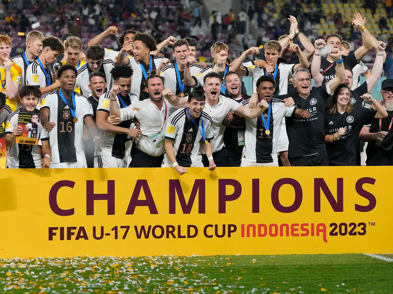 Die deutschen U17-Fußballer werden zurück in Deutschland erwartet. - Foto: Achmad Ibrahim/AP