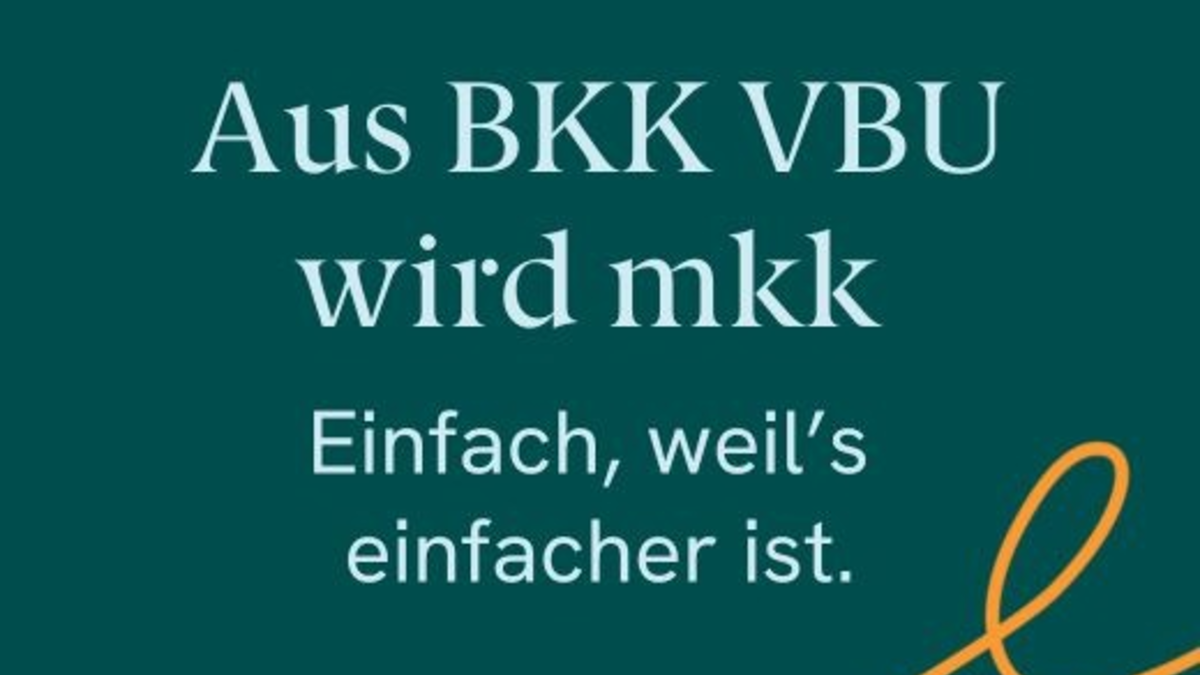 Gesundheit einfach machen: BKK VBU präsentiert neuen Markenauftritt - Foto: presseportal.de