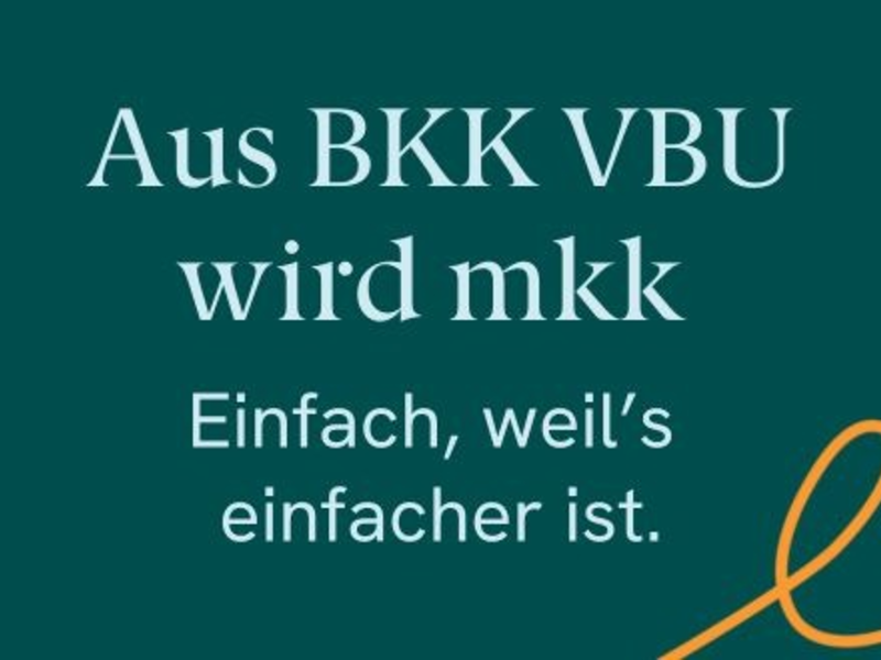 Gesundheit einfach machen: BKK VBU präsentiert neuen Markenauftritt - Foto: presseportal.de