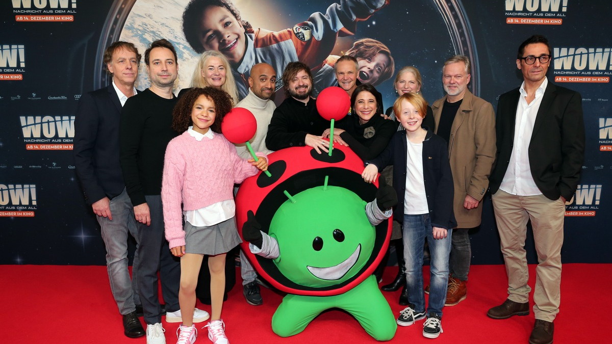 Bis zu den Sternen und darüber hinaus! / WOW! NACHRICHT AUS DEM ALL feiert Premiere in München - Foto: presseportal.de