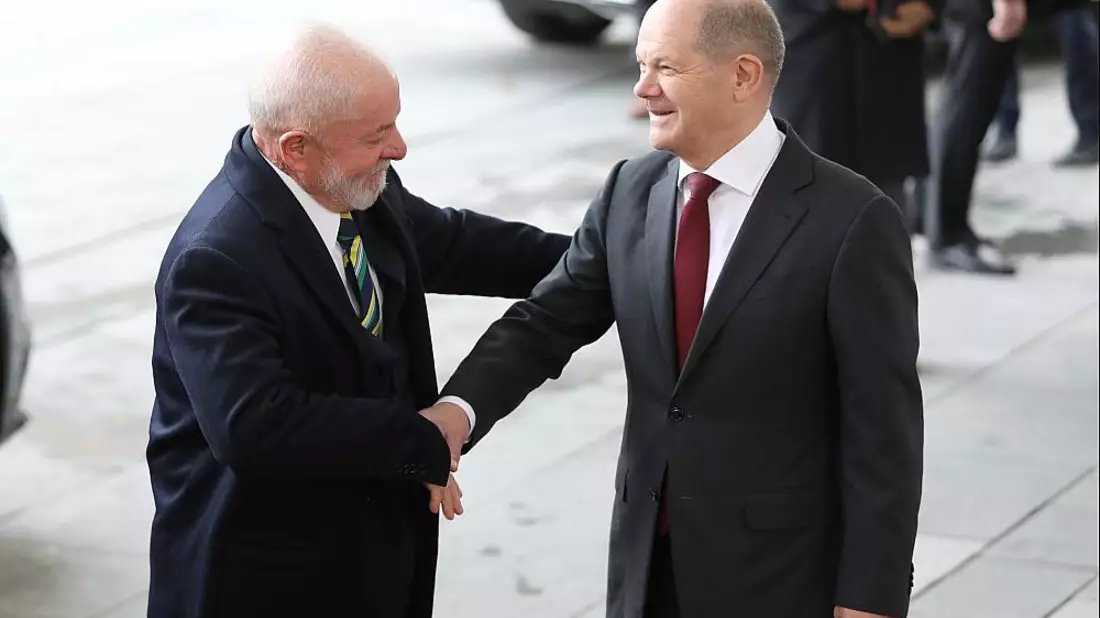 Lula und Scholz am 04.12.2023 - Bild: über dts Nachrichtenagentur