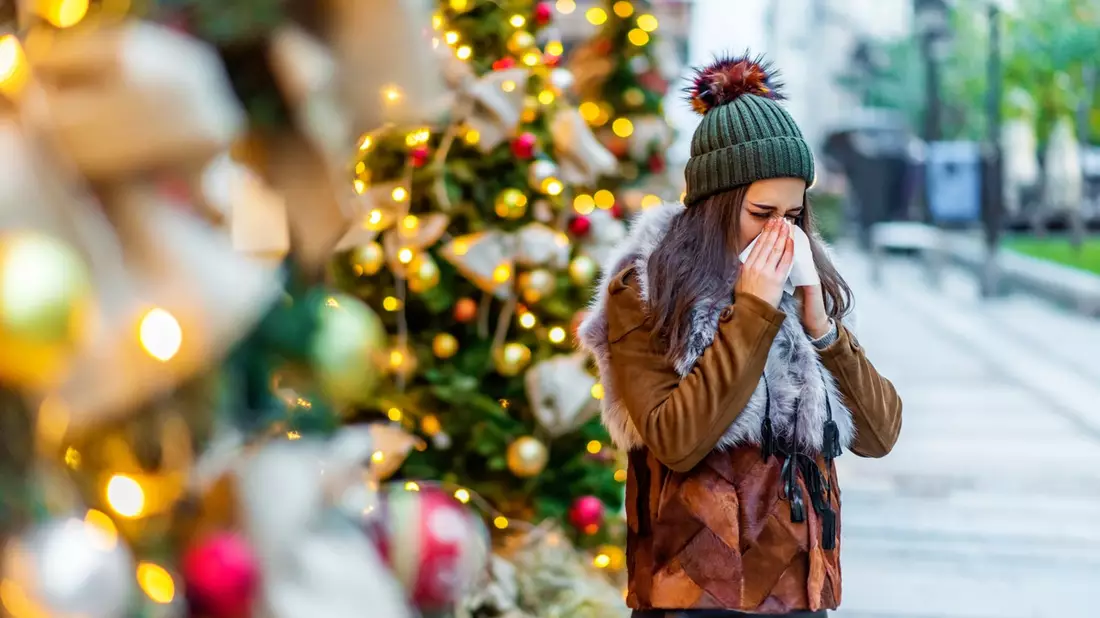Zusätzlicher Stressfaktor / Erkältungsangst vor den Festtagen - Bild: presseportal.de