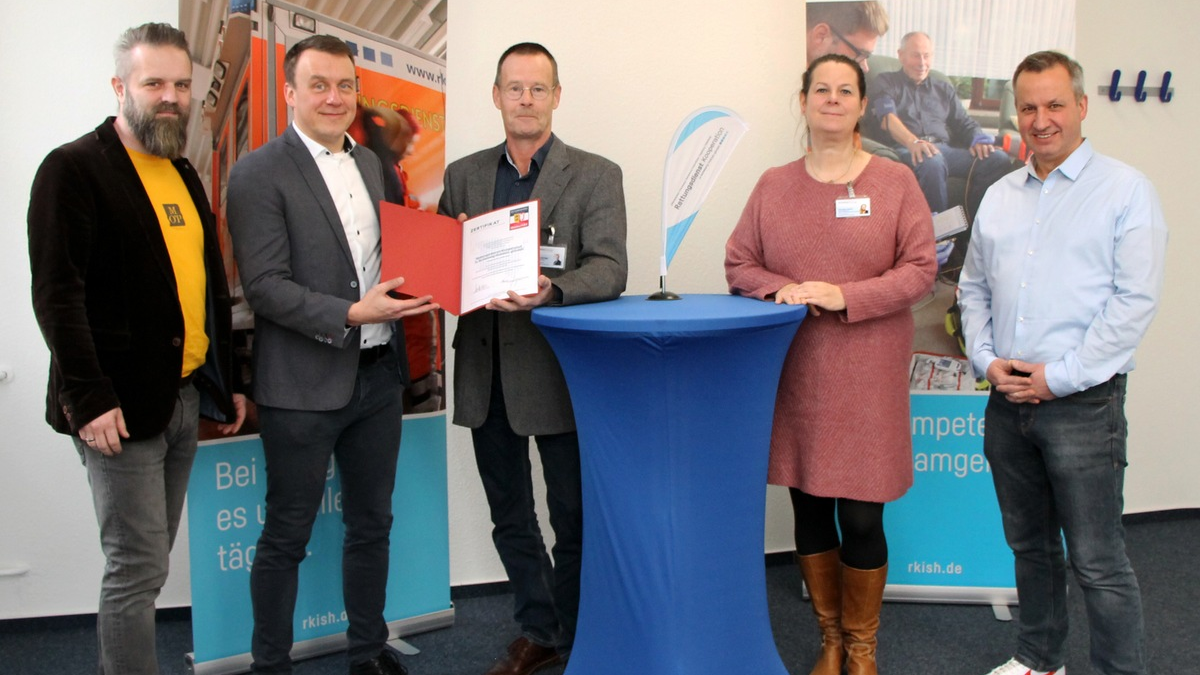 RKiSH: Landesweites Siegel für zertifizierte Qualität im Rettungsdienst - Foto: presseportal.de