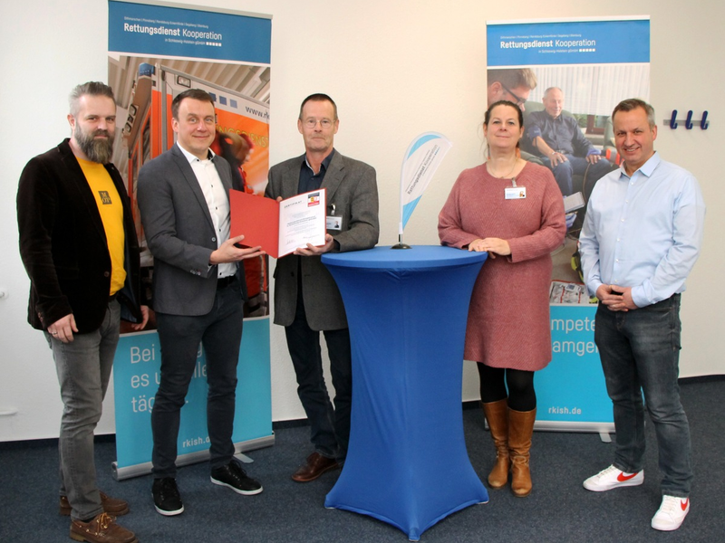 RKiSH: Landesweites Siegel für zertifizierte Qualität im Rettungsdienst - Foto: presseportal.de