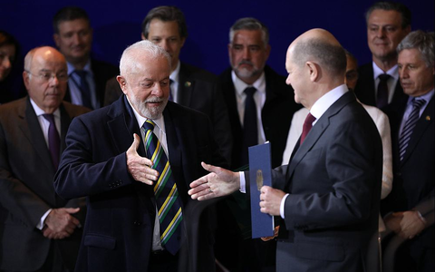 Lula und Scholz am 04.12.2023 - Foto: über dts Nachrichtenagentur