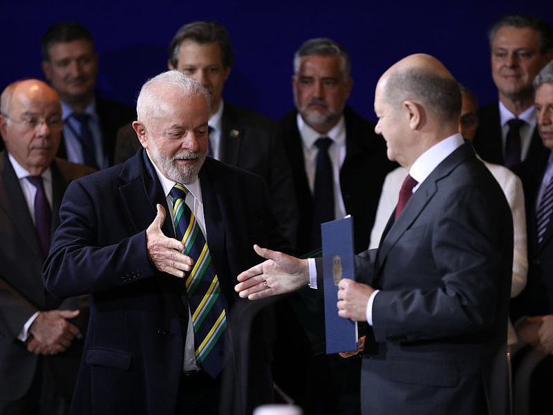 Lula und Scholz am 04.12.2023 - Foto: über dts Nachrichtenagentur