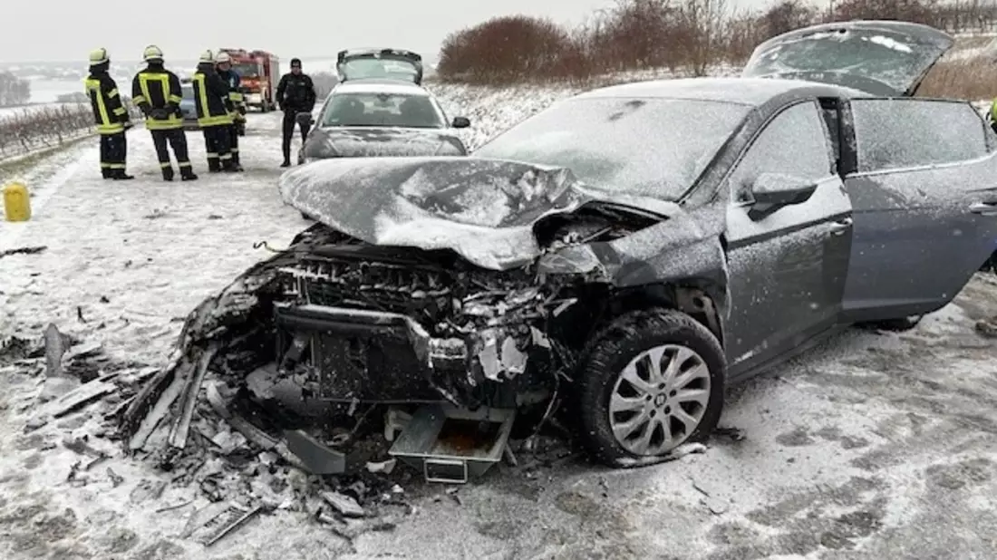 POL-PIBIN: Verkehrsunfall mit Personenschaden auf der L 413 bei Wolfsheim - Bild: presseportal.de