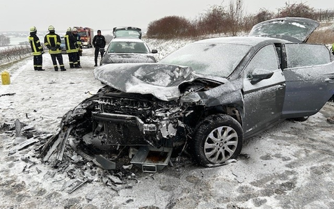 POL-PIBIN: Verkehrsunfall mit Personenschaden auf der L 413 bei Wolfsheim - Foto: presseportal.de