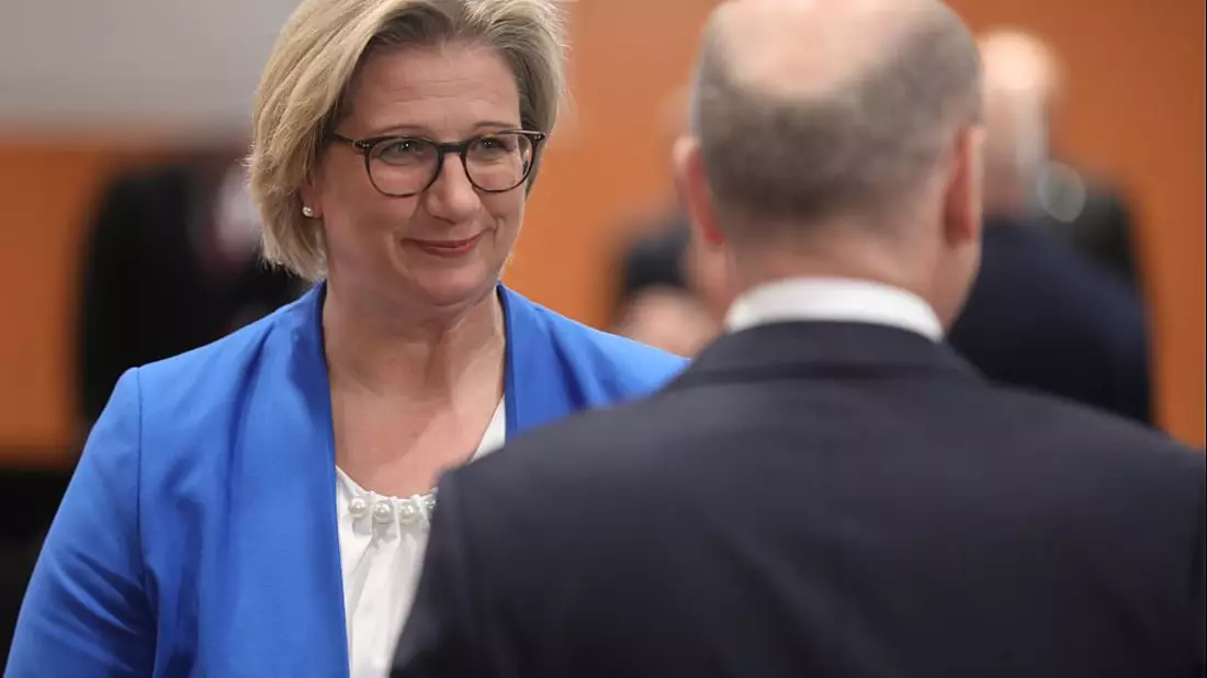Anke Rehlinger und Olaf Scholz (Archiv) - Bild: über dts Nachrichtenagentur