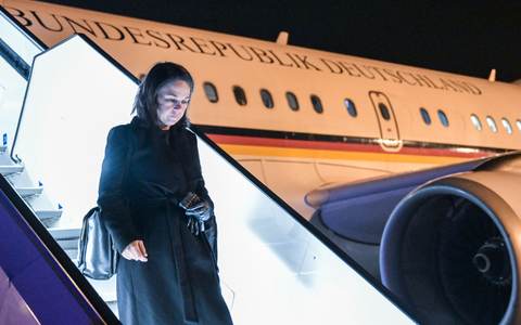 Außenministerin Annalena Baerbock hält den Abschlussentwurf für unzureichend. - Foto: Hannes P. Albert/dpa Außenministerin Annalena Baerbock hält den Abschlussentwurf für unzureichend. - Foto: Hannes P. Albert/dpa