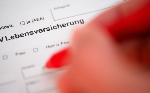 Die Finanzaufsicht Bafin mahnt Lebensversicherer ab. (Archivbild) - Foto: Jonas Walzberg/dpa