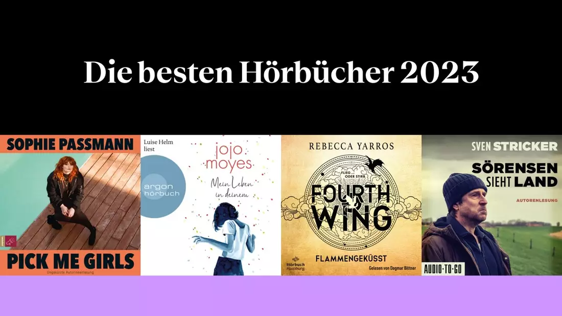 Streaming Top 10: Die meistgehörten Hörbücher 2023 - Bild: presseportal.de