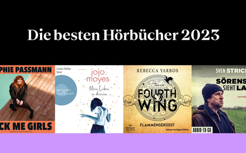 Streaming Top 10: Die meistgehörten Hörbücher 2023 - Foto: presseportal.de