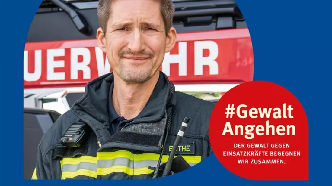 Null Toleranz bei Gewalt gegen Einsatzkräfte / Gesetzliche Unfallversicherung initiiert Kampagne #GewaltAngehen unter Schirmherrschaft von Bundesarbeitsminister Hubertus Heil - Bild: presseportal.de
