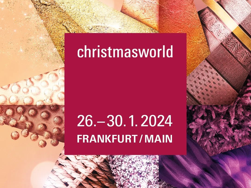 Willkommen zur Christmasworld 2024 - Foto: Messe Frankfurt über pressetext.de