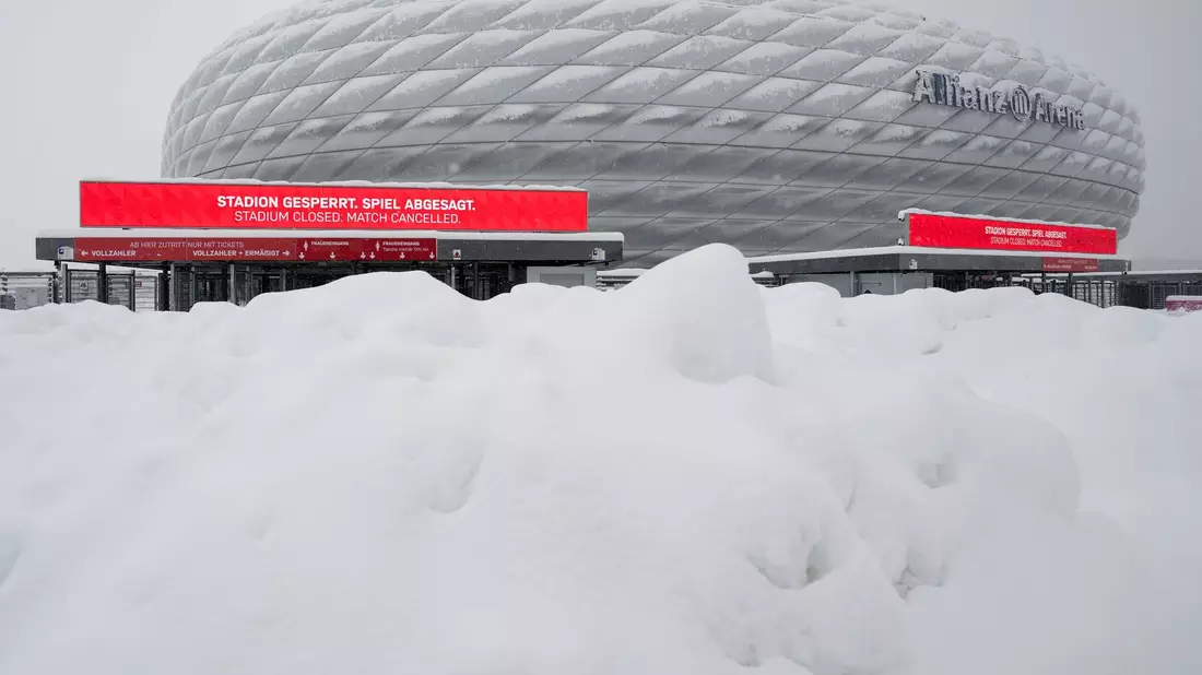 Das Bundesligaspiel zwischen dem FC Bayern München und dem 1. FC Union Berlin wird im Januar nachgeholt. - Bild: Sven Hoppe/dpa