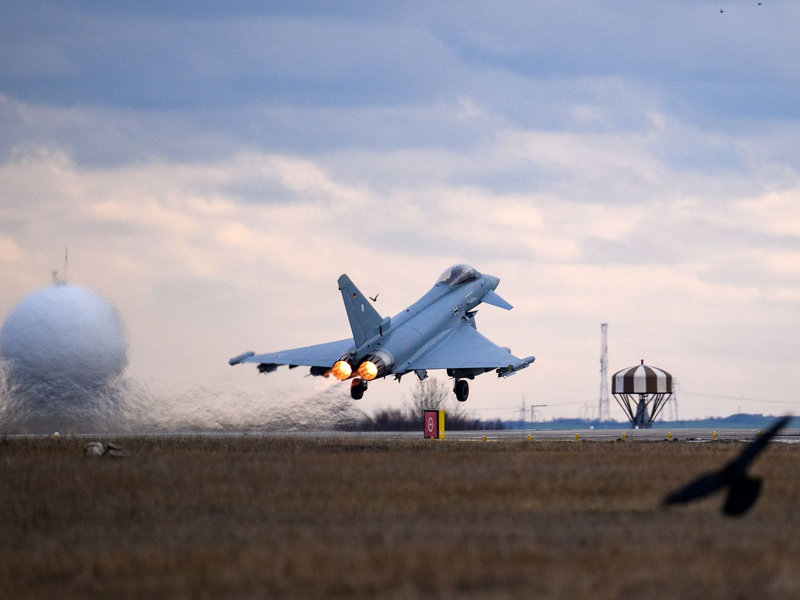 Deutsche Luftwaffe unterstützt Rumänien - Foto: Bernd von Jutrczenka/dpa