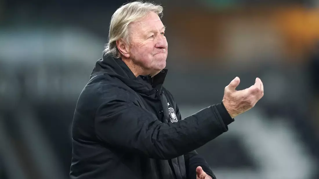 Bleibt weiter Interims-Bundestrainer der deutschen Fußballerinnen: Horst Hrubesch. - Bild: David Davies/PA Wire/dpa
