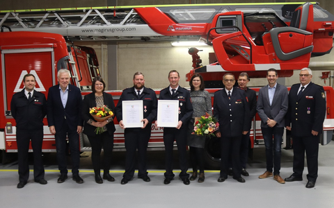 FW Gangelt: Mehr als 110 Jahre ehrenamtliches Engagement - Foto: presseportal.de