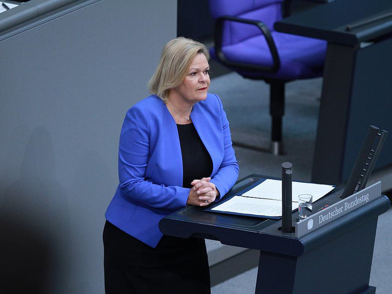 Nancy Faeser (Archiv) - Foto: über dts Nachrichtenagentur