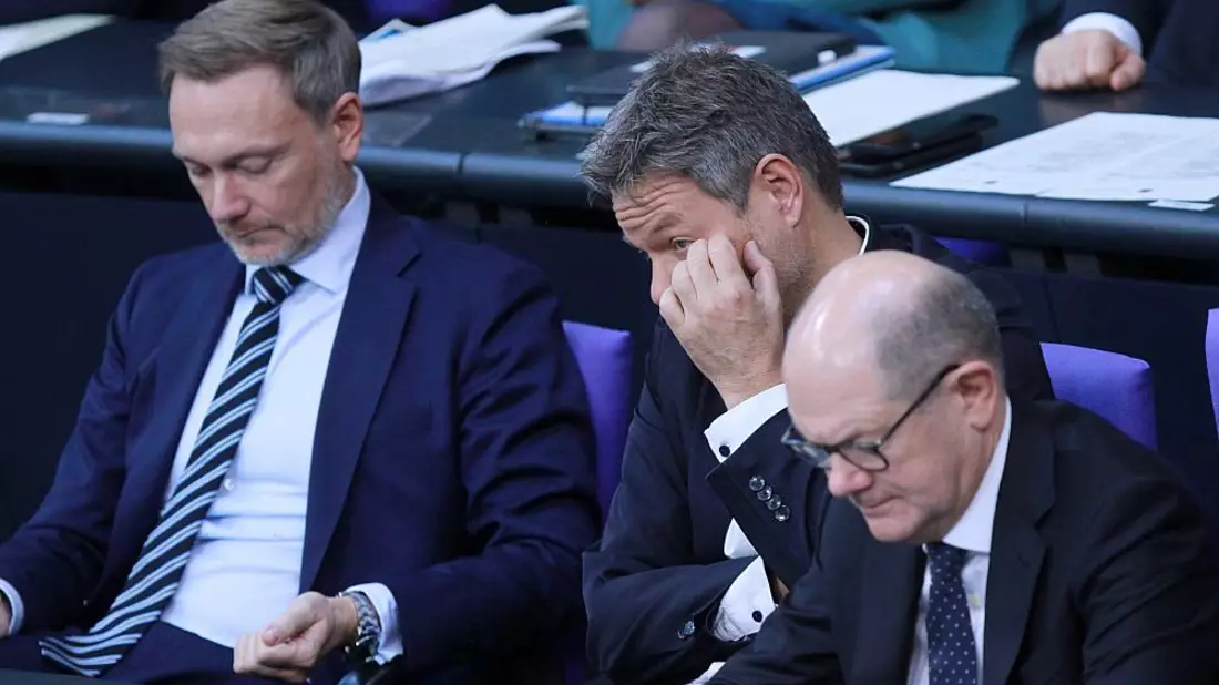 Christian Lindner, Robert Habeck, Olaf Scholz (Archiv) - Bild: über dts Nachrichtenagentur