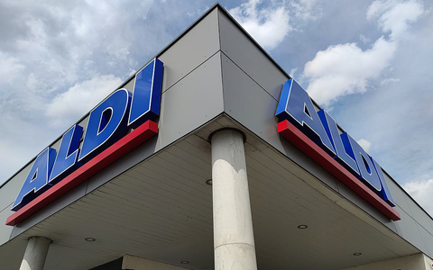 Logo an Aldi-Nord-Filiale (Archiv) - Foto: über dts Nachrichtenagentur