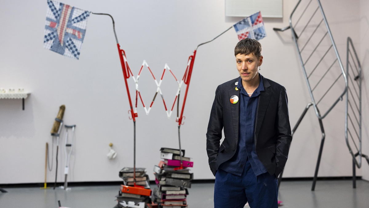 Jesse Darling erhielt die bedeutendste britische Auszeichnung für moderne Kunst. - Foto: David Parry/PA Wire/dpa