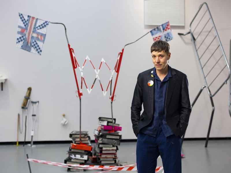 Jesse Darling erhielt die bedeutendste britische Auszeichnung für moderne Kunst. - Foto: David Parry/PA Wire/dpa