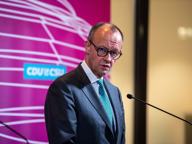 Der CDU-Bundesvorsitzende Friedrich Merz. - Foto: Melissa Erichsen/dpa