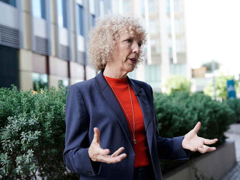 Klimastaatssekretärin Jennifer Morgan in Dubai. - Foto: Joshua A. Bickel/AP