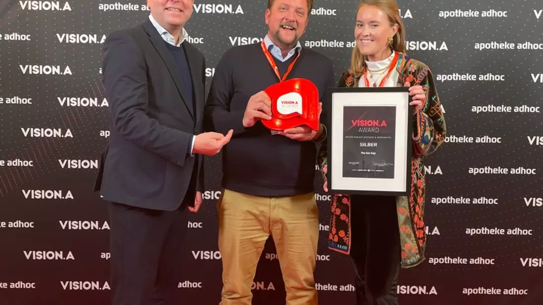 Vision.A Award in Silber für The Sex Gap vom Wort & Bild Verlag - Bild: presseportal.de