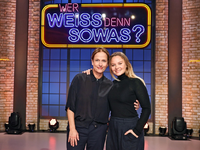 Das Ku'damm-Duell: Claudia Michelsen und Sonja Gerhardt bei Wer weiß denn sowas? / Das Wissensquiz vom 11. bis 15. Dezember 2023, um 18:00 Uhr im Ersten - Foto: presseportal.de