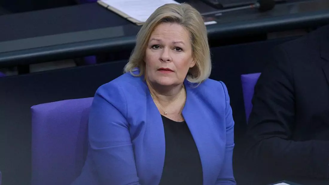 Nancy Faeser (Archiv) - Bild: über dts Nachrichtenagentur
