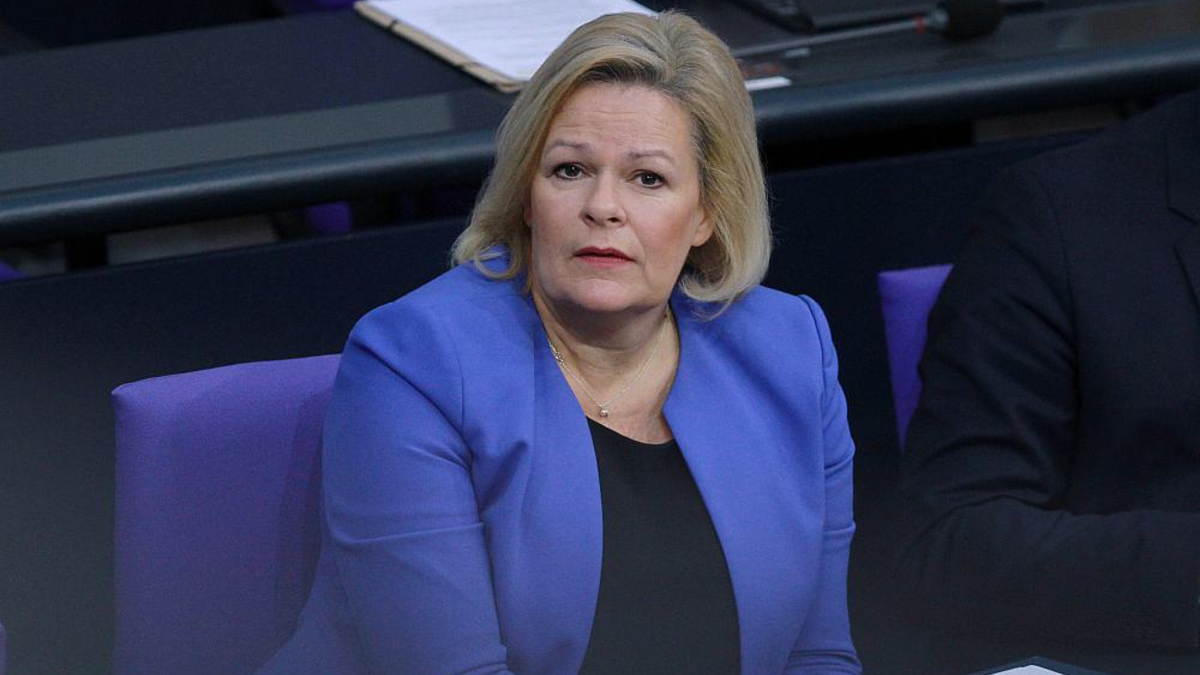 Nancy Faeser (Archiv) - Foto: über dts Nachrichtenagentur