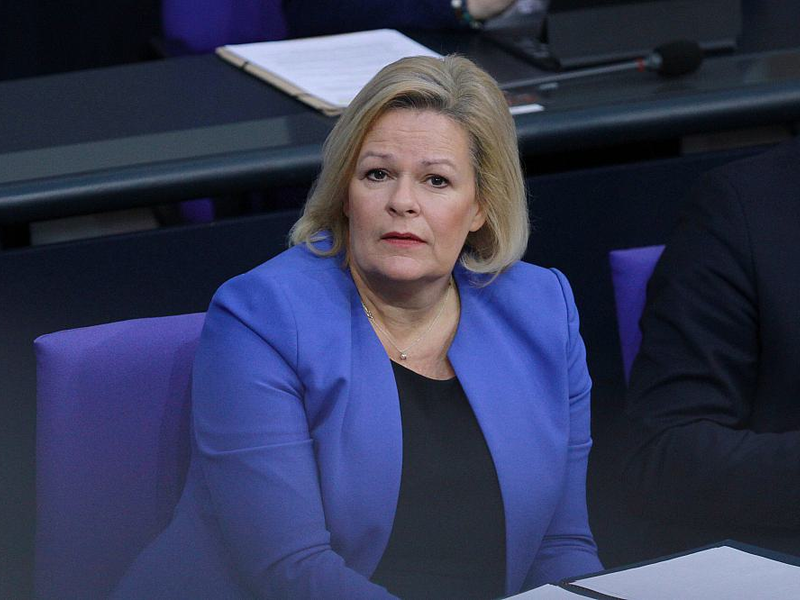 Nancy Faeser (Archiv) - Foto: über dts Nachrichtenagentur