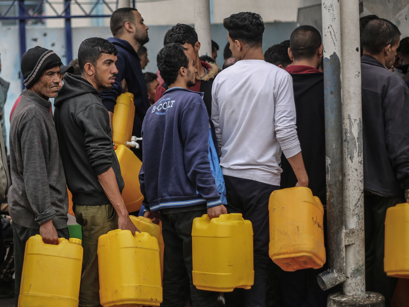 Es wurde ein neuer Resolutionsentwurf für einen Waffenstillstand in Gaza beim UN-Sicherheitsrat eingereicht. - Foto: Ahmed Zakot/dpa
