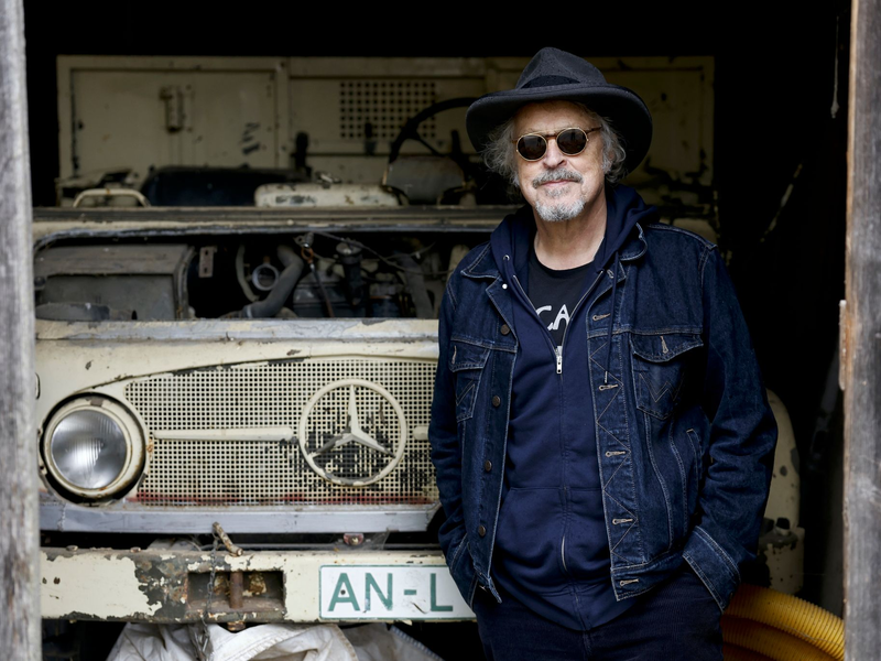 Wolfgang Niedecken in Morlitzwinden. - Foto: Tina Niedecken/dpa