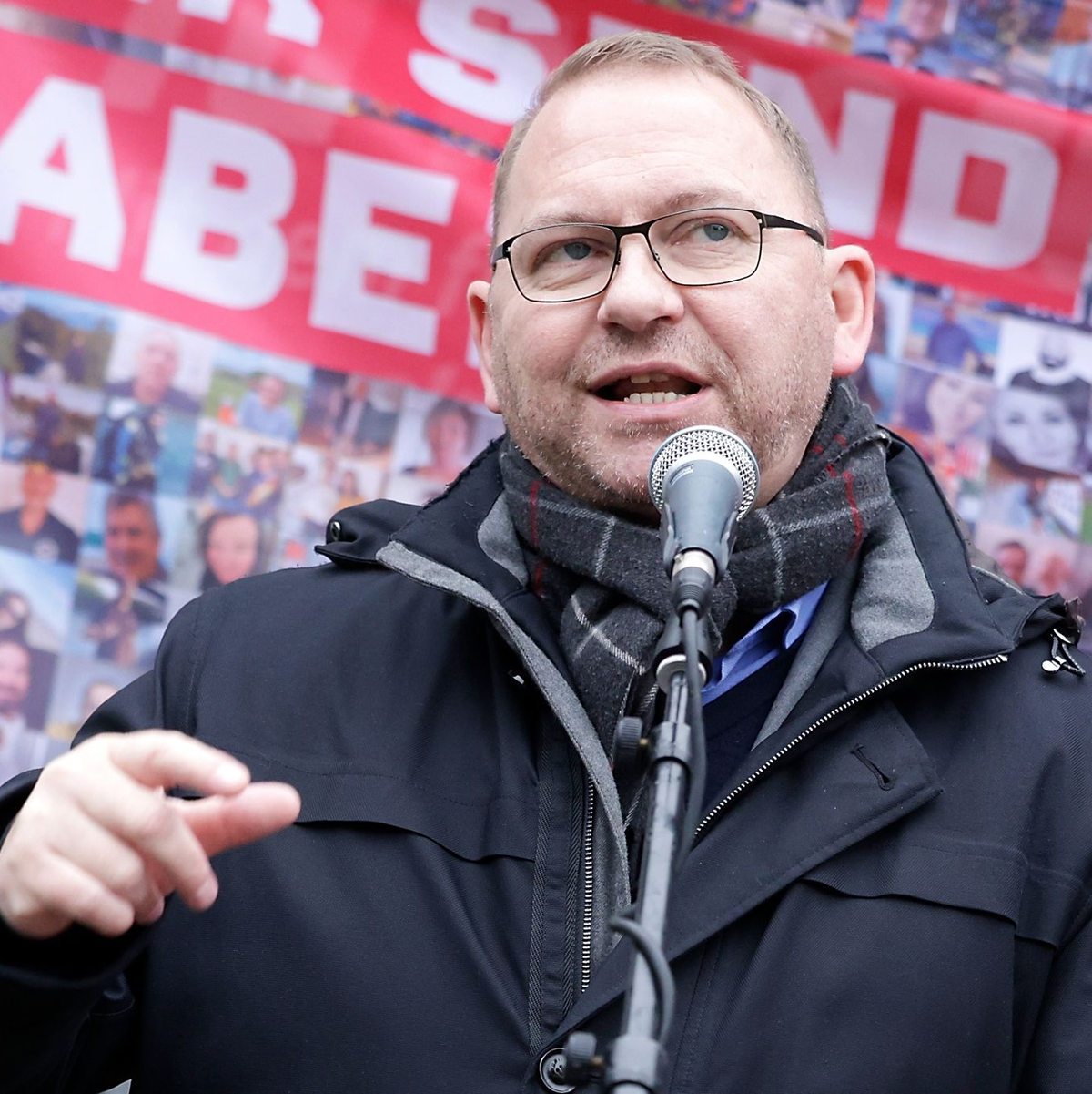 Frank Werneke, Vorsitzender der Dienstleistungsgewerkschaft Verdi. - Foto: Carsten Koall/dpa