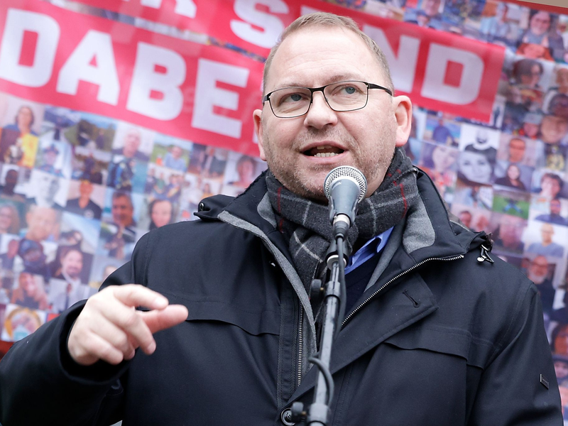 Frank Werneke, Vorsitzender der Dienstleistungsgewerkschaft Verdi. - Foto: Carsten Koall/dpa