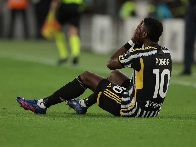 Juventus Turins Paul Pogba droht nach einem positiven Dopingtest eine Sperre von vier Jahren. - Foto: Jonathan Moscrop/CSM via ZUMA Press Wire/dpa