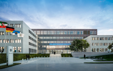 POL-BO: Neues Polizeipräsidium entsteht in Bochum: Ein zukunftsfähiger Meilenstein für die Sicherheit der Bürgerinnen und Bürger - Foto: presseportal.de