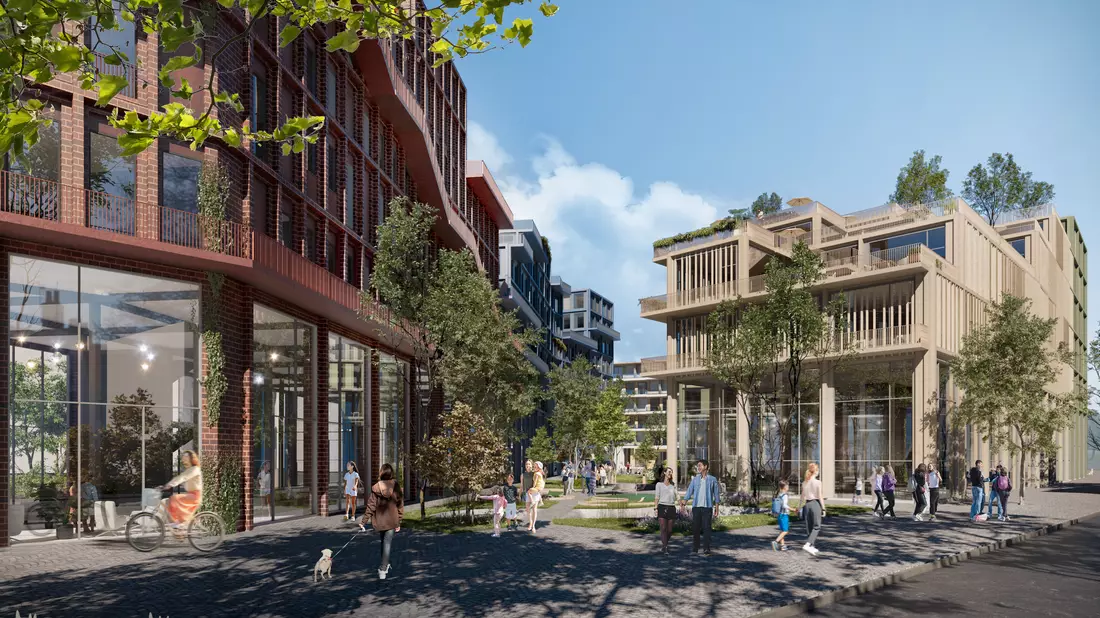 Altes Kaufhaus wird urbane Wohlfühloase - Bild: Justus Asselmeyer über pressetext.de
