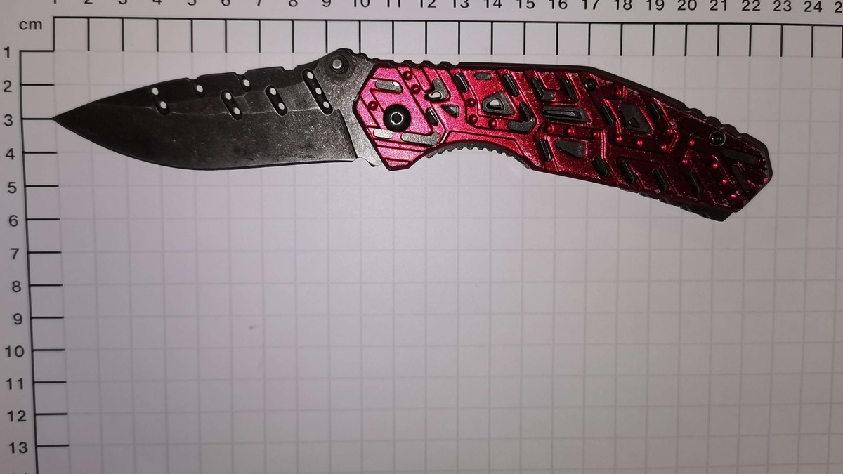 BPOL NRW: Bundespolizisten stellen Einhandmesser bei 30-Jährigem sicher - Foto: presseportal.de