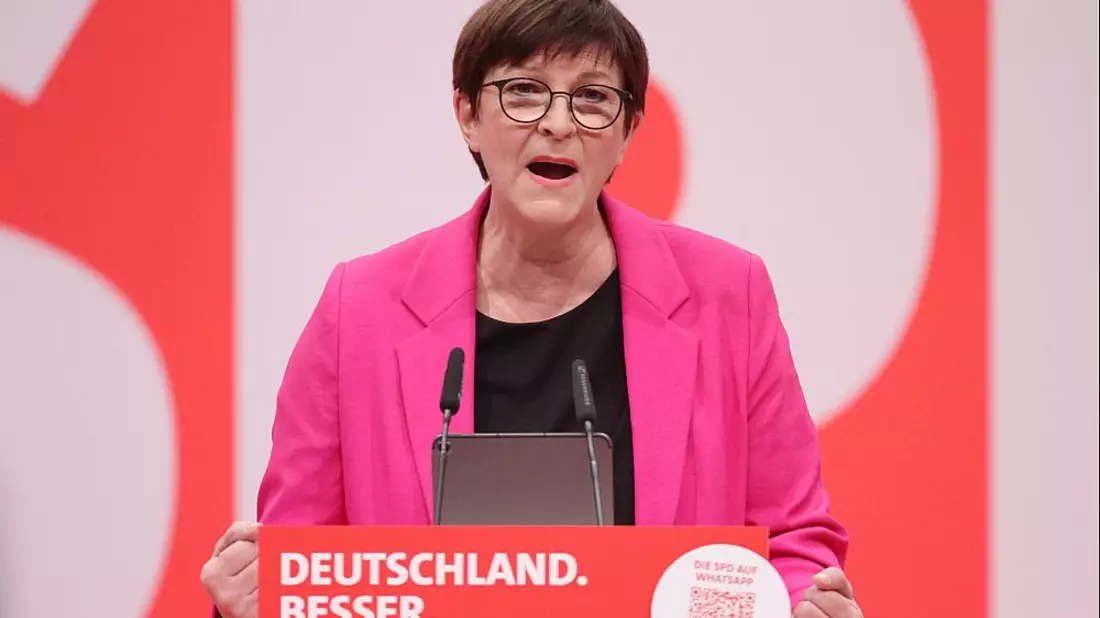 Saskia Esken am 08.12.2023 - Bild: über dts Nachrichtenagentur