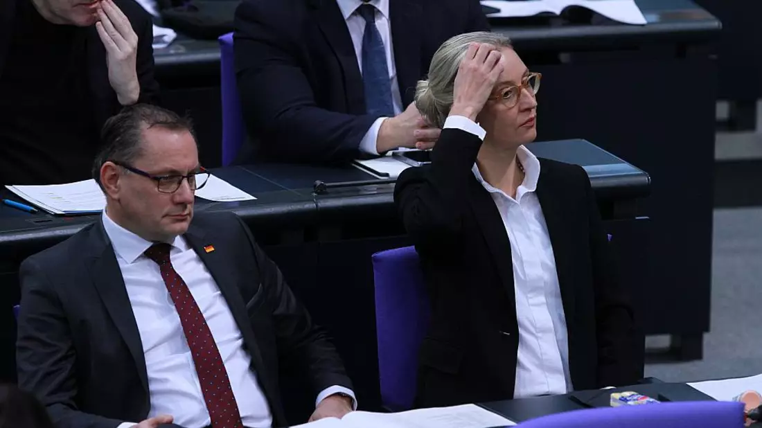Tino Chrupalla und Alice Weidel (Archiv) - Bild: über dts Nachrichtenagentur