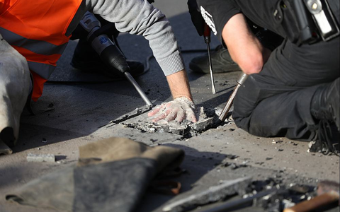 Protest von Letzter Generation (Archiv) - Foto: über dts Nachrichtenagentur