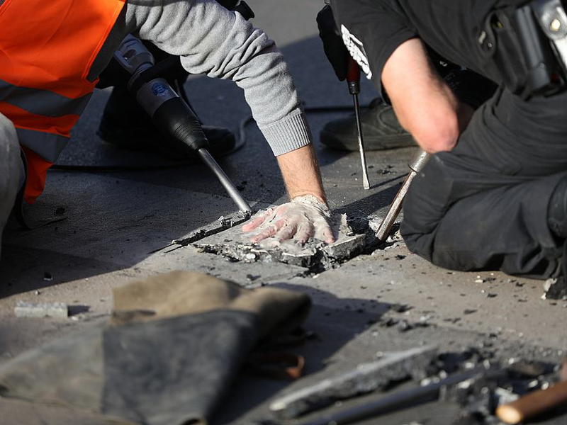 Protest von Letzter Generation (Archiv) - Foto: über dts Nachrichtenagentur